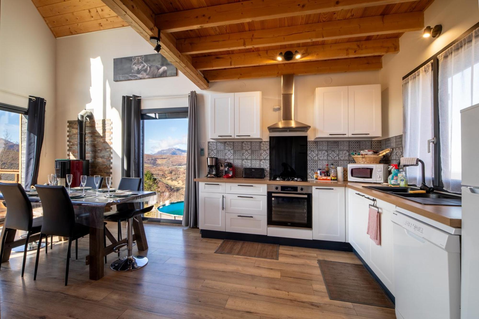 Chalet Dans Les Hautes- Pyrenees Entre Lourdes Et Bagneres Calme Et Vue Magnifique Arrodets-ez-Angles Exterior foto